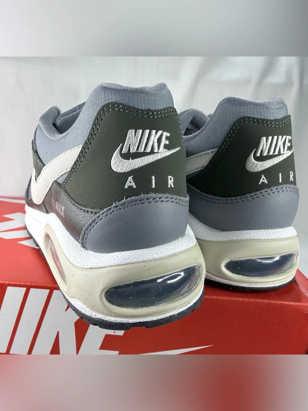 Nike Grey, Black & White Air Max Command Men's Sneaker 8.5